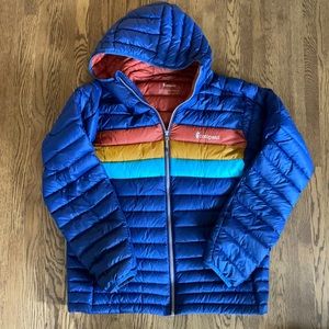 Perfect COTOPAXI Fuego down hooded jacket Men's Large or Unisex